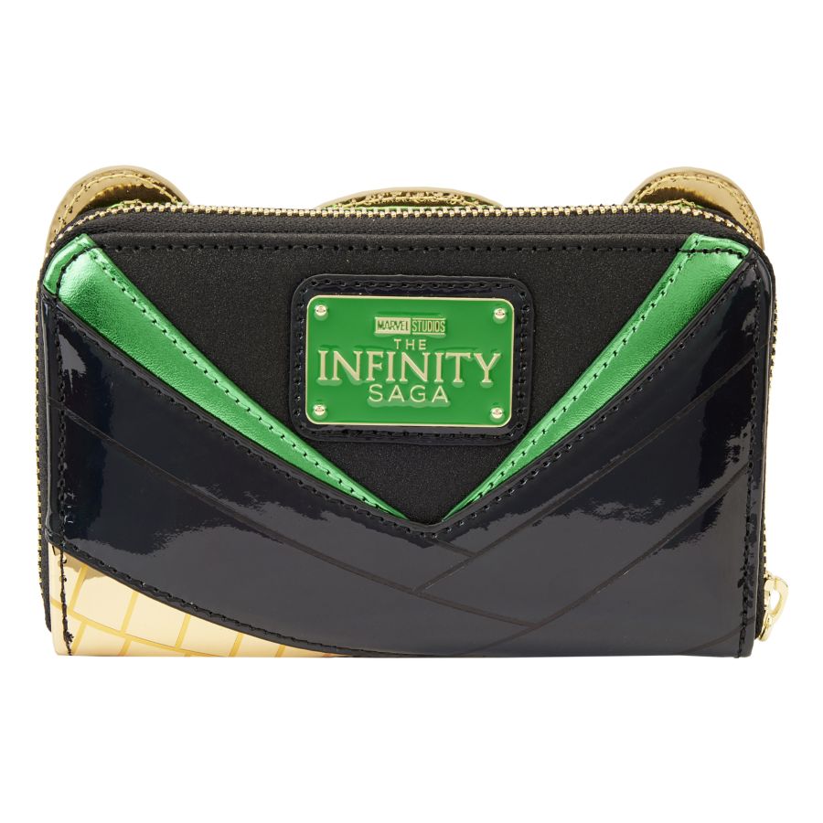 Pop Weasel - Image 3 of Marvel Comics - Loki Metallic Zip Around Wallet - Loungefly - Bags, Wallets & Purses - Image - Pop Weasel