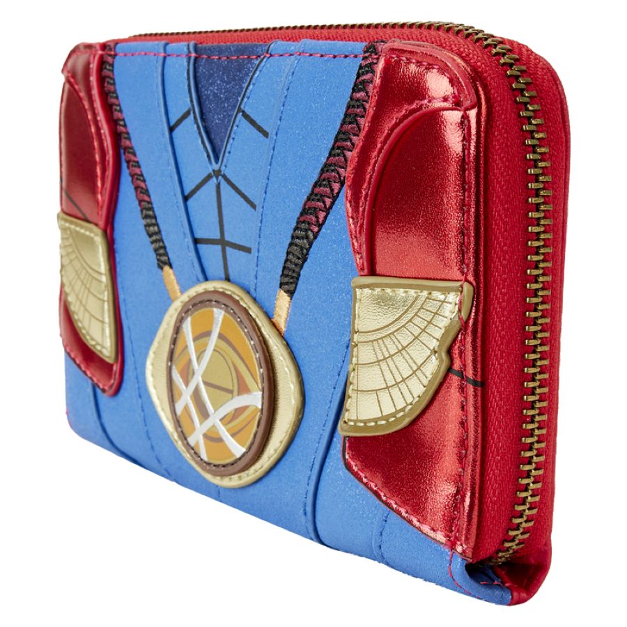 Pop Weasel - Image 2 of Marvel - Metallic Doctor Strange Cosplay Zip Around Wallet - Loungefly - Bags, Wallets & Purses - Image - Pop Weasel