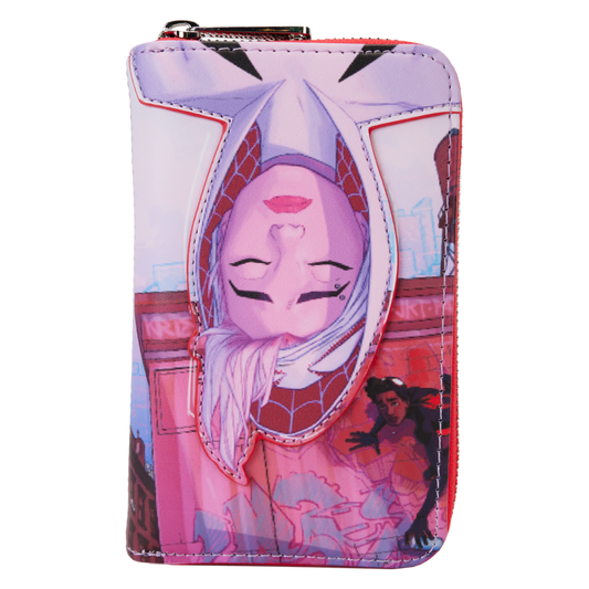 Spider-Man: Across the Spider-Verse - Spider-Gwen Zip Around Wallet - Loungefly