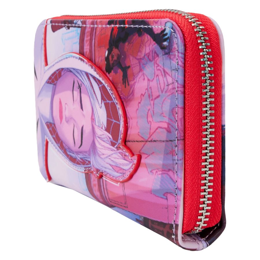 Image Pop Weasel - Image 2 of Spider-Man: Across the Spider-Verse - Spider-Gwen Zip Around Wallet - Loungefly - Bags, Wallets & Purses - Image - Pop Weasel