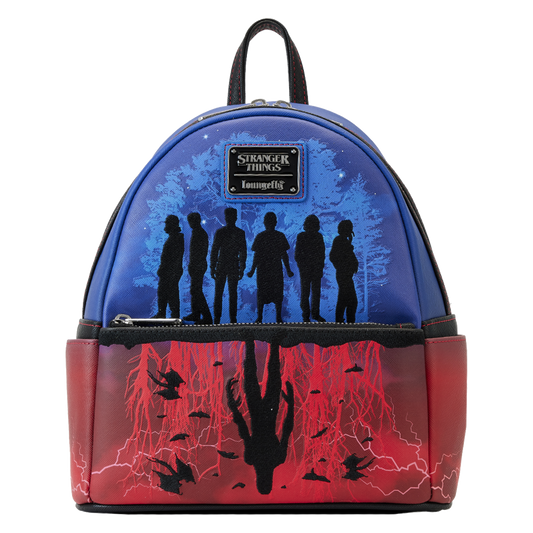 Pop Weasel Image of Stranger Things - UpsideDown Shadows Mini Backpack - Loungefly