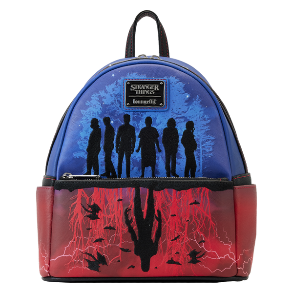 Pop Weasel Image of Stranger Things - UpsideDown Shadows Mini Backpack - Loungefly