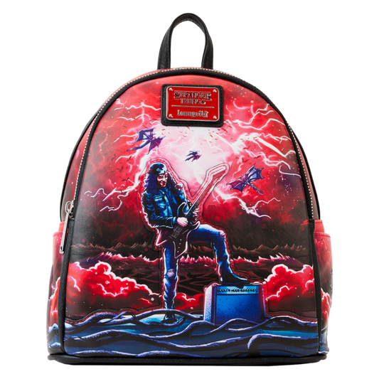 Pop Weasel Image of Stranger Things - Eddie Munson Glow Tribute Mini Backpack - Loungefly