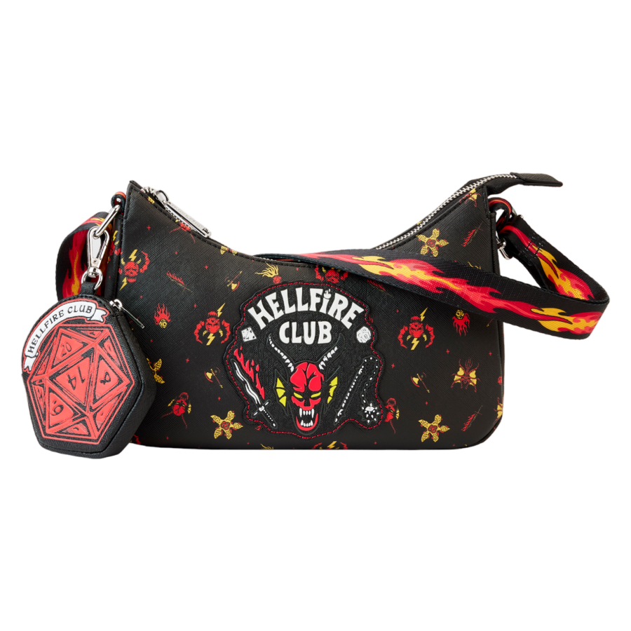 Pop Weasel Image of Stranger Things - Hellfire Club Crossbody Bag - Loungefly - Bags, Wallets & Purses - Image - Pop Weasel