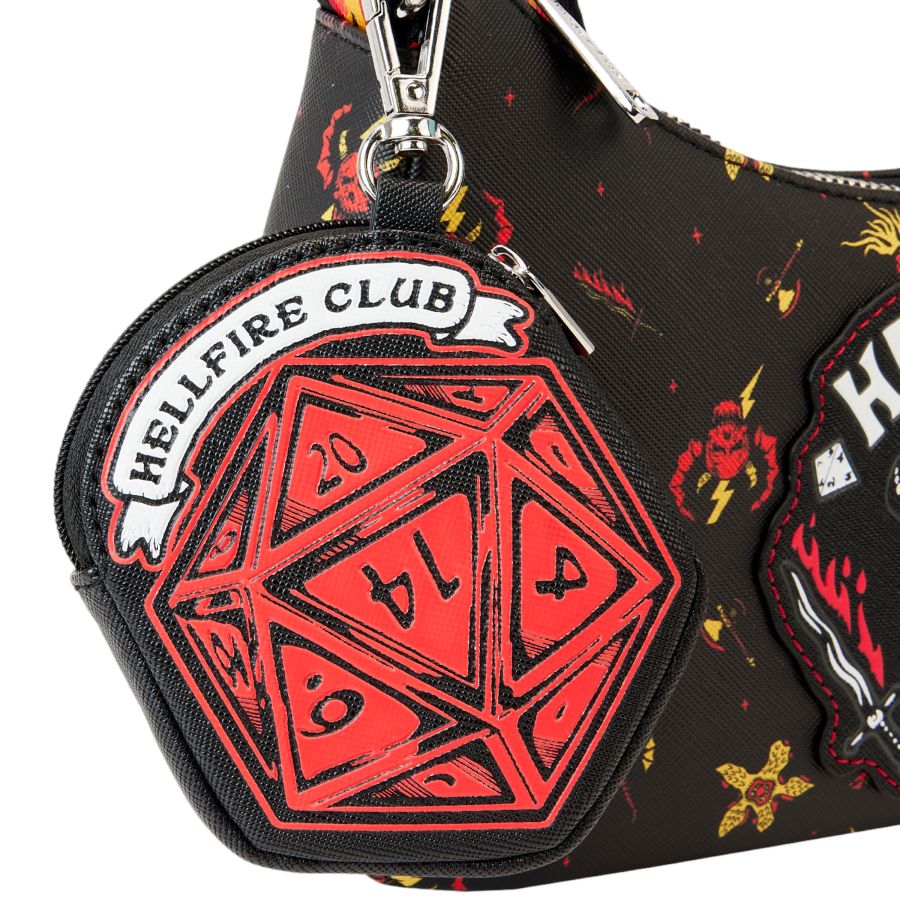 Pop Weasel - Image 5 of Stranger Things - Hellfire Club Crossbody Bag - Loungefly - Bags, Wallets & Purses - Image - Pop Weasel