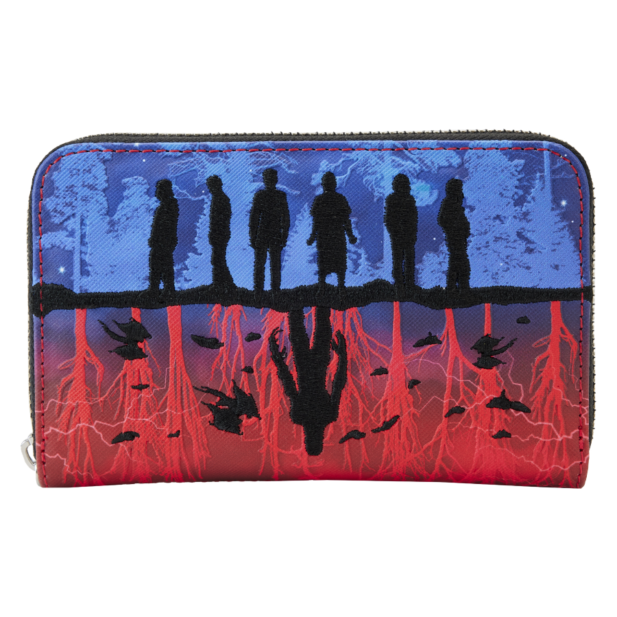 Pop Weasel Image of Stranger Things - UpsideDown Shadows Zip Wallet - Loungefly - Bags, Wallets & Purses - Image - Pop Weasel