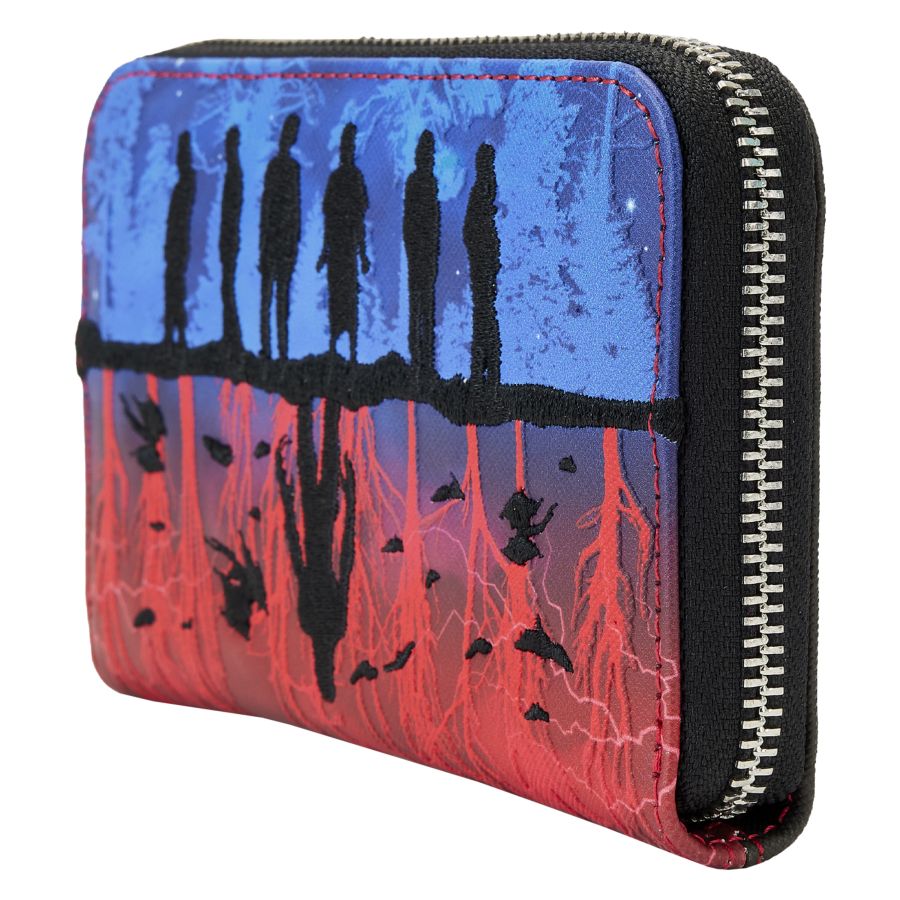 Pop Weasel - Image 2 of Stranger Things - UpsideDown Shadows Zip Wallet - Loungefly - Bags, Wallets & Purses - Image - Pop Weasel