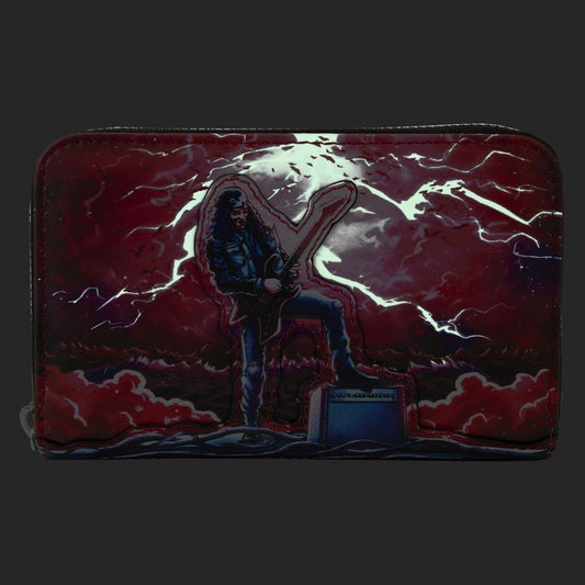 Pop Weasel - Image 2 of Stranger Things - Eddie Munson Tribute Glow Zip Around Wallet - Loungefly