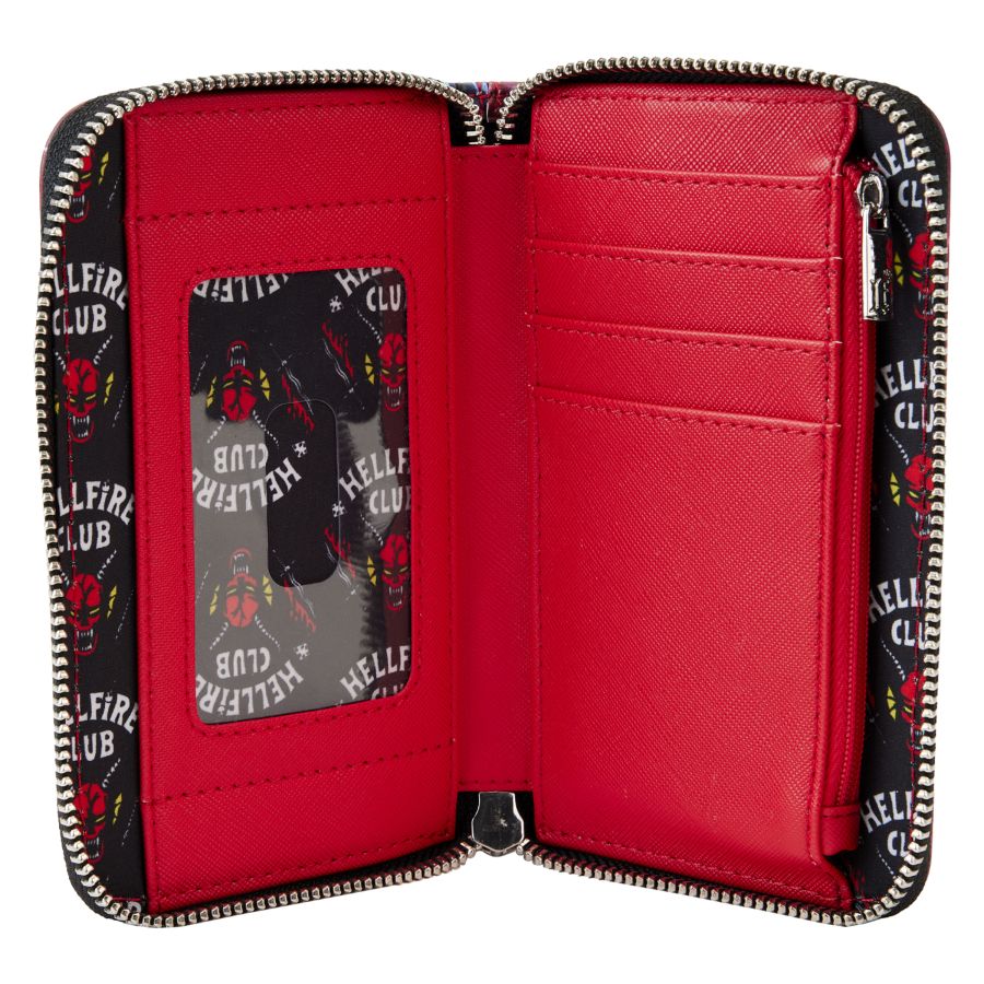 Pop Weasel - Image 5 of Stranger Things - Eddie Munson Tribute Glow Zip Around Wallet - Loungefly - Bags, Wallets & Purses - Image - Pop Weasel