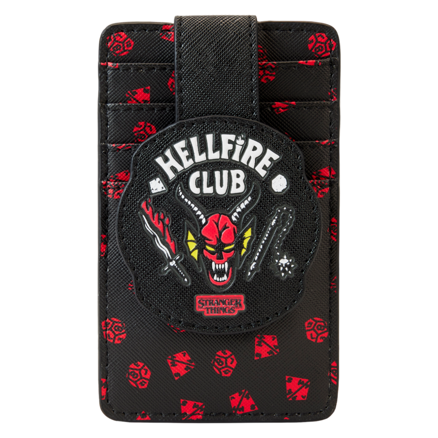 Pop Weasel Image of Stranger Things - Hellfire Club Card Holder - Loungefly - Bags, Wallets & Purses - Image - Pop Weasel