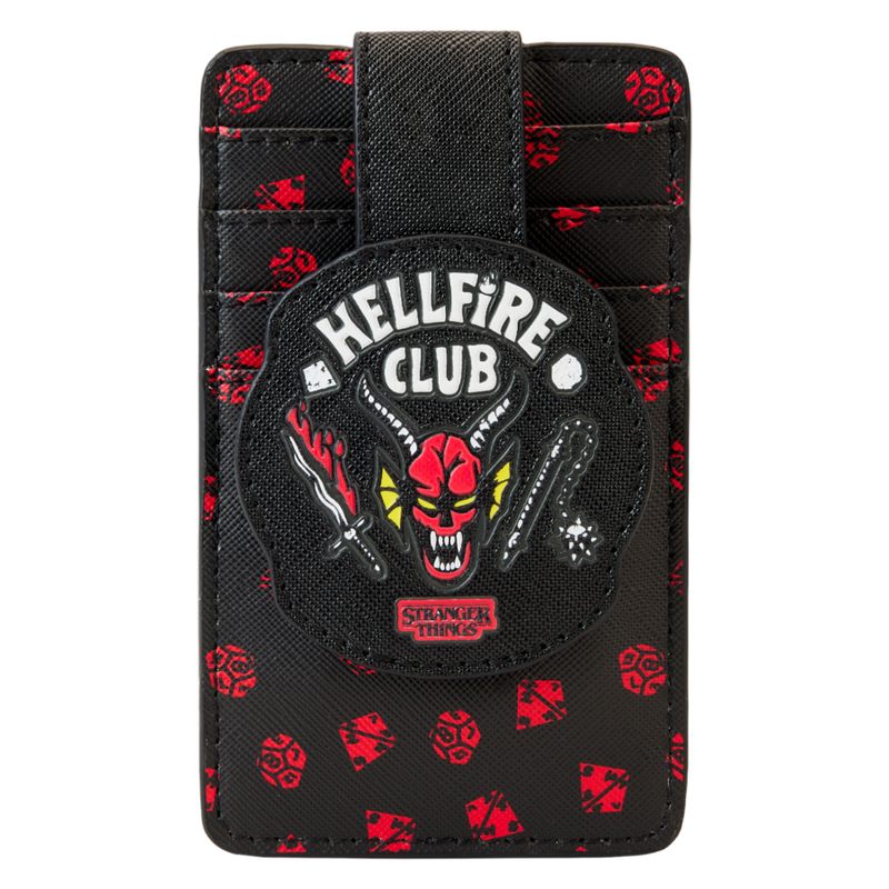 Pop Weasel Image of Stranger Things - Hellfire Club Card Holder - Loungefly