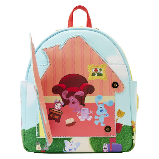 Pop Weasel - Image 2 of Blue's Clues - Open House Mini Backpack - Loungefly