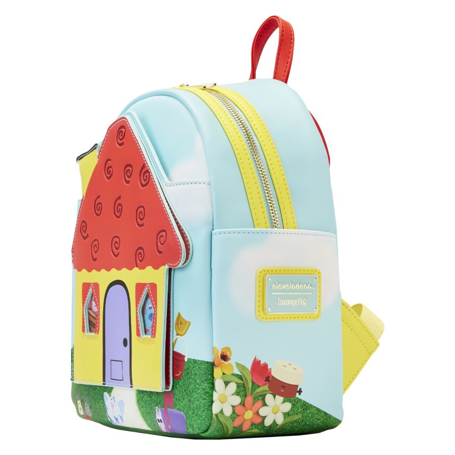 Pop Weasel - Image 3 of Blue's Clues - Open House Mini Backpack - Loungefly