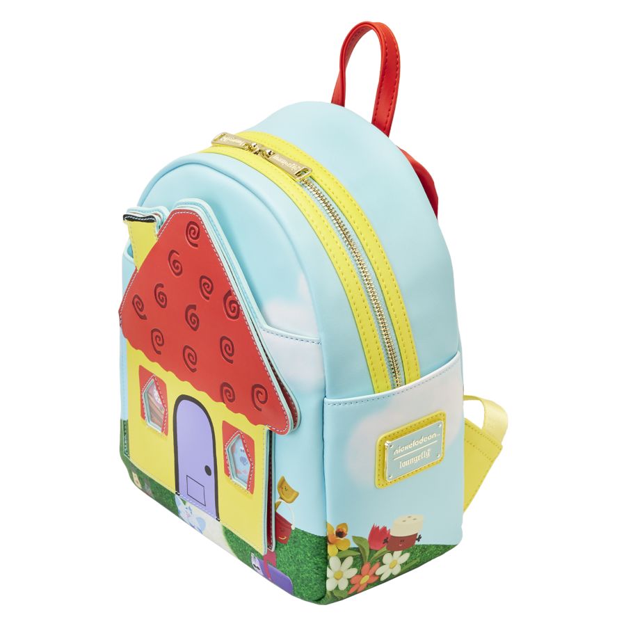 Pop Weasel - Image 4 of Blue's Clues - Open House Mini Backpack - Loungefly