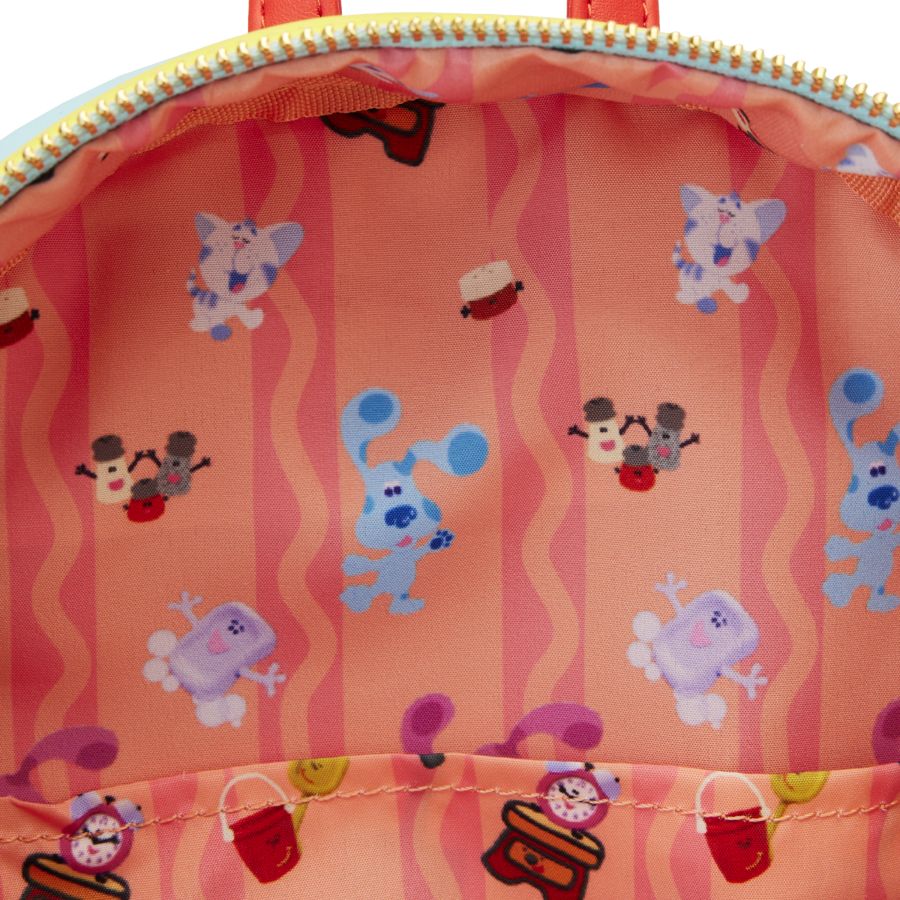 Pop Weasel - Image 7 of Blue's Clues - Open House Mini Backpack - Loungefly