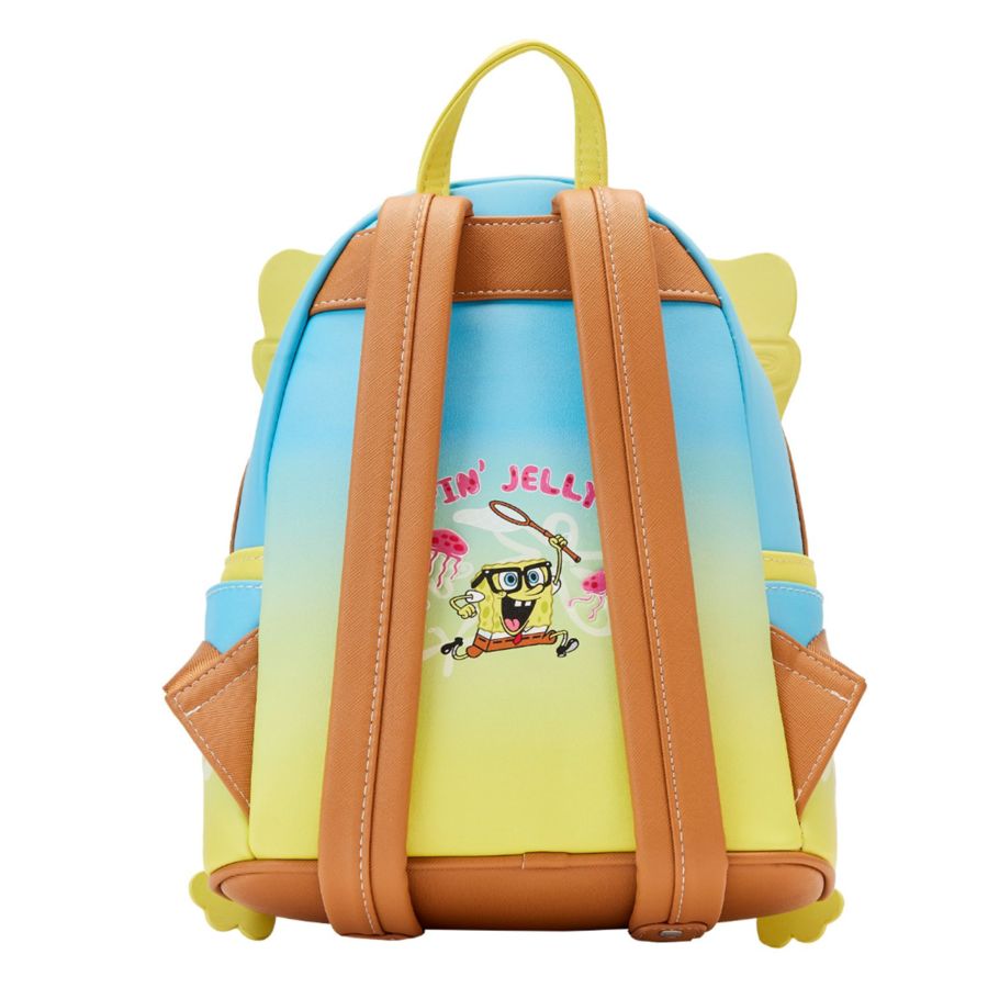 Pop Weasel - Image 3 of Spongebob - Spongebob with Glasses US Exclusive Cosplay Mini Backpack [RS] - Loungefly - Bags, Wallets & Purses - Image - Pop Weasel