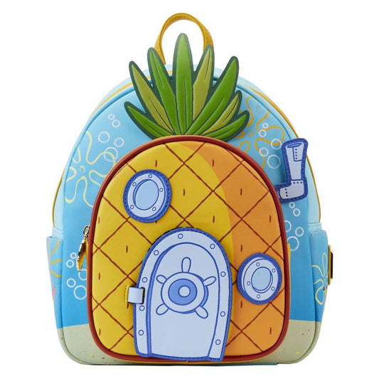 Pop Weasel Image of Spongebob Squarepants - Pineapple House Mini Backpack - Loungefly