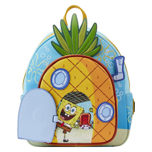 Pop Weasel - Image 2 of Spongebob Squarepants - Pineapple House Mini Backpack - Loungefly