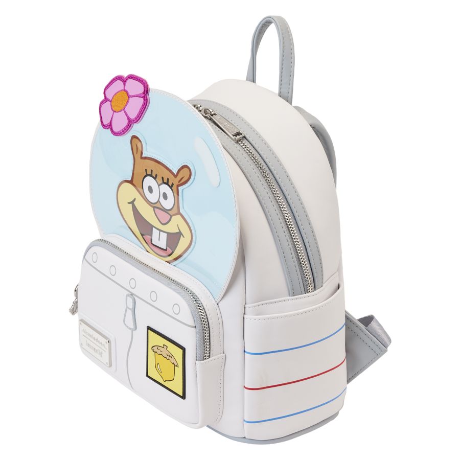 Pop Weasel - Image 3 of Spongebob Squarepants - Sandy Cheeks Costume Mini Backpack - Loungefly - Bags, Wallets & Purses - Image - Pop Weasel