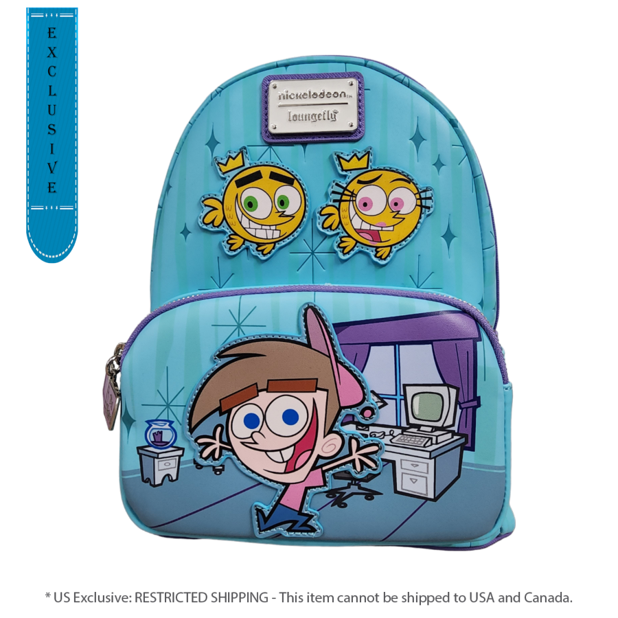 Pop Weasel Image of Fairly Odd Parents - Timmy US Exclusive Mini Backpack [RS] - Loungefly - Bags, Wallets & Purses - Image - Pop Weasel