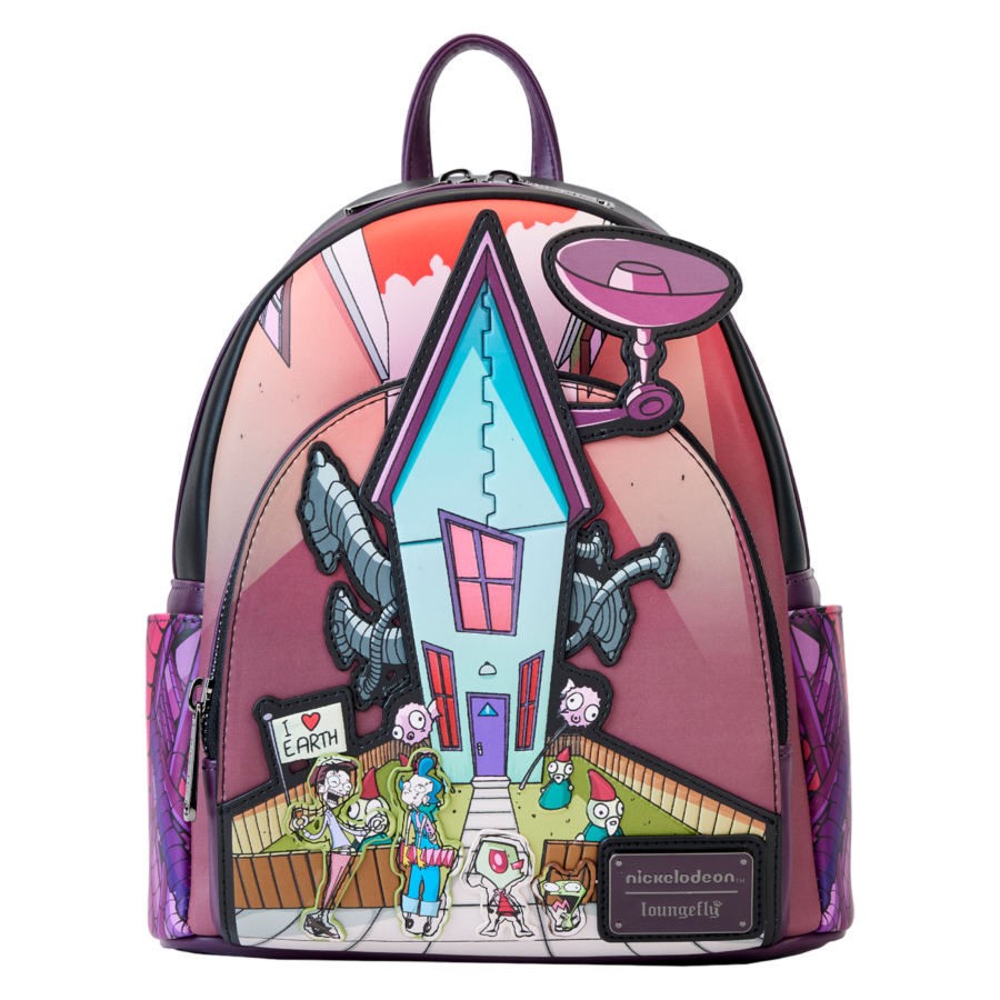 Pop Weasel Image of Invader Zim - Secret Lair Mini Backpack - Loungefly - Bags, Wallets & Purses - Image - Pop Weasel