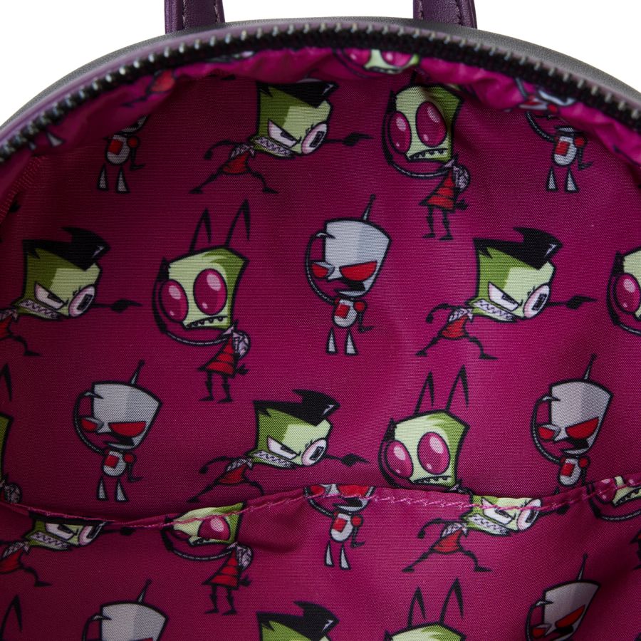 Pop Weasel - Image 6 of Invader Zim - Secret Lair Mini Backpack - Loungefly - Bags, Wallets & Purses - Image - Pop Weasel