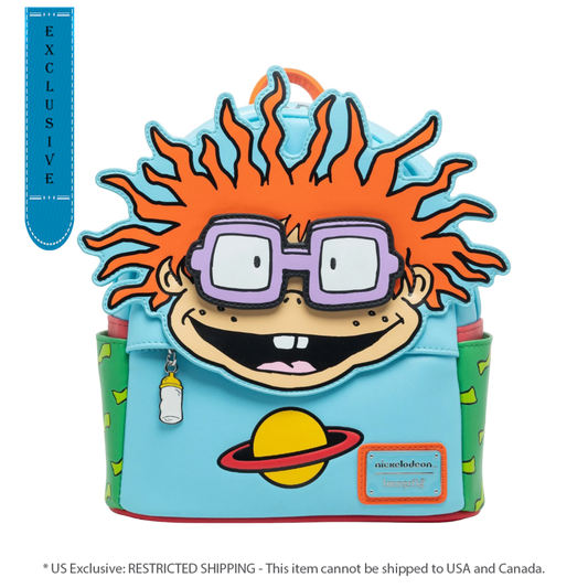 Pop Weasel Image of Rugrats - Chucky US Exclusive Cosplay Mini Backpack [RS] - Loungefly