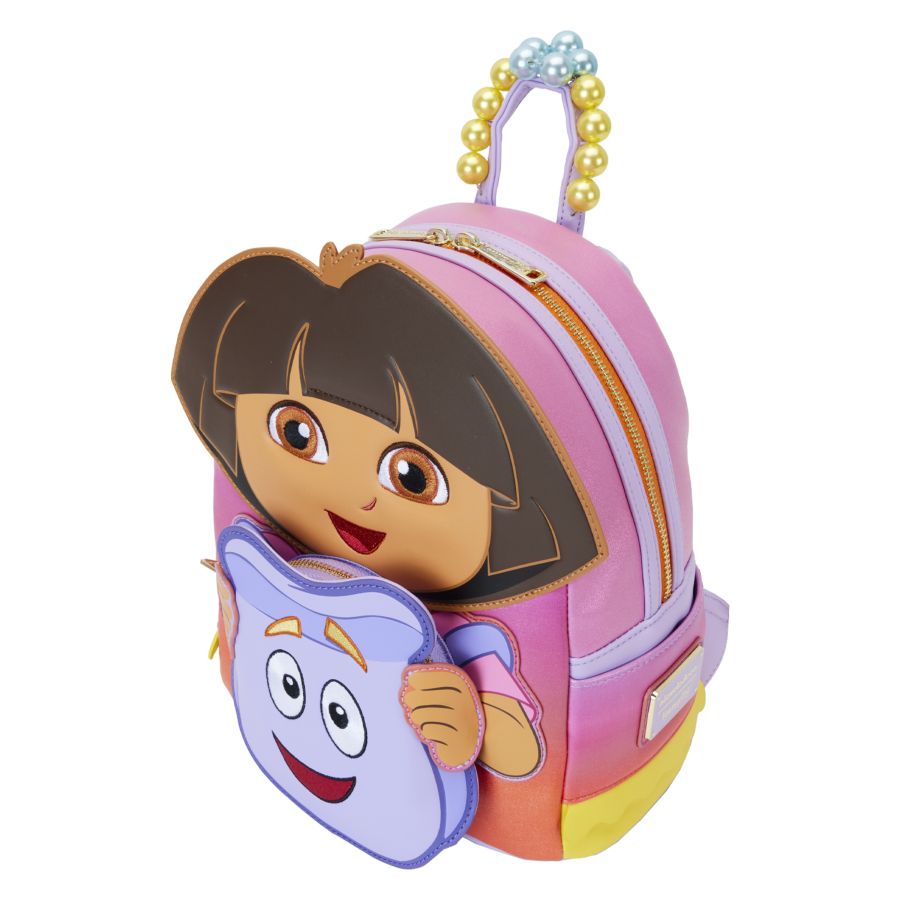 Image Pop Weasel - Image 3 of Dora the Explorer - Dora Cosplay Mini Backpack - Loungefly - Bags, Wallets & Purses - Image - Pop Weasel