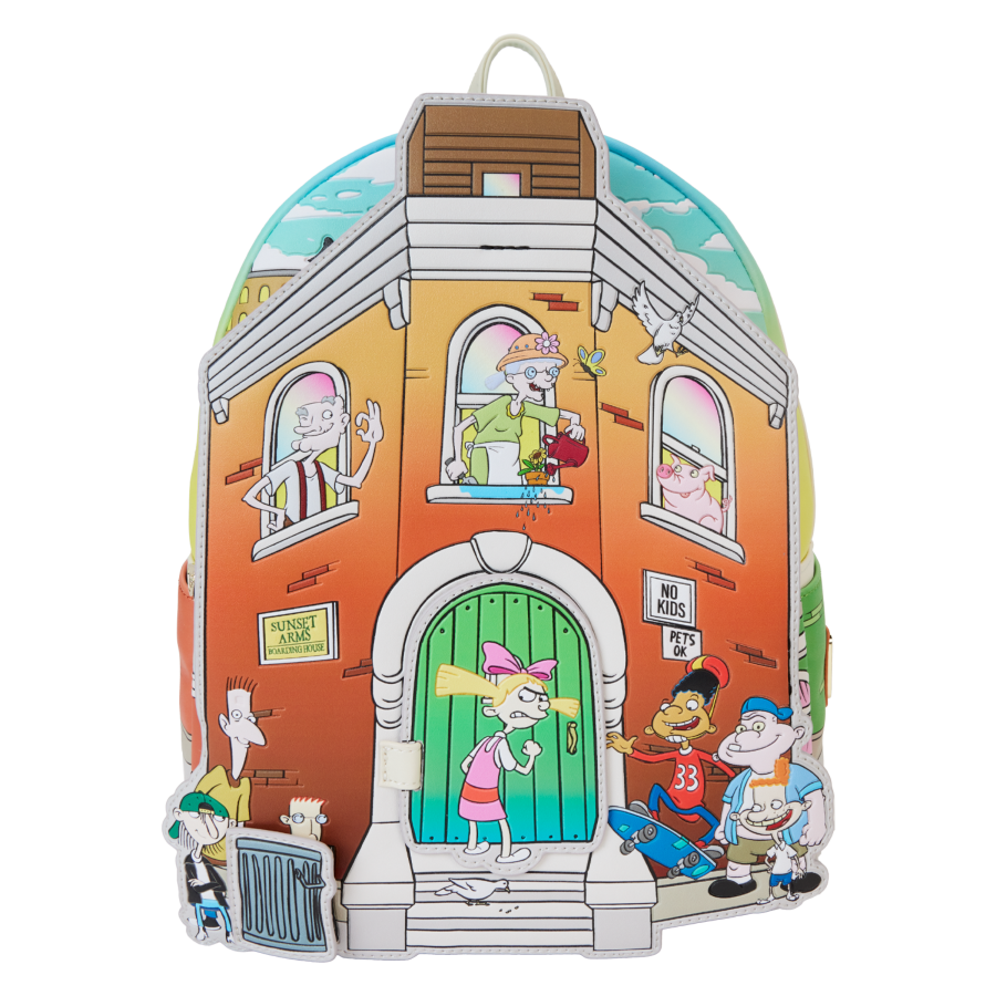 Hey Arnold - House Mini Backpack - Loungefly - Bags, Wallets & Purses - Image - Pop Weasel