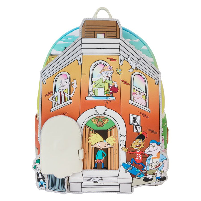 Image Pop Weasel - Image 2 of Hey Arnold - House Mini Backpack - Loungefly