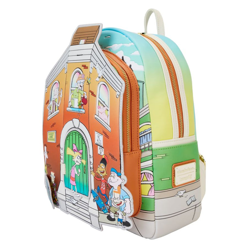 Image Pop Weasel - Image 4 of Hey Arnold - House Mini Backpack - Loungefly
