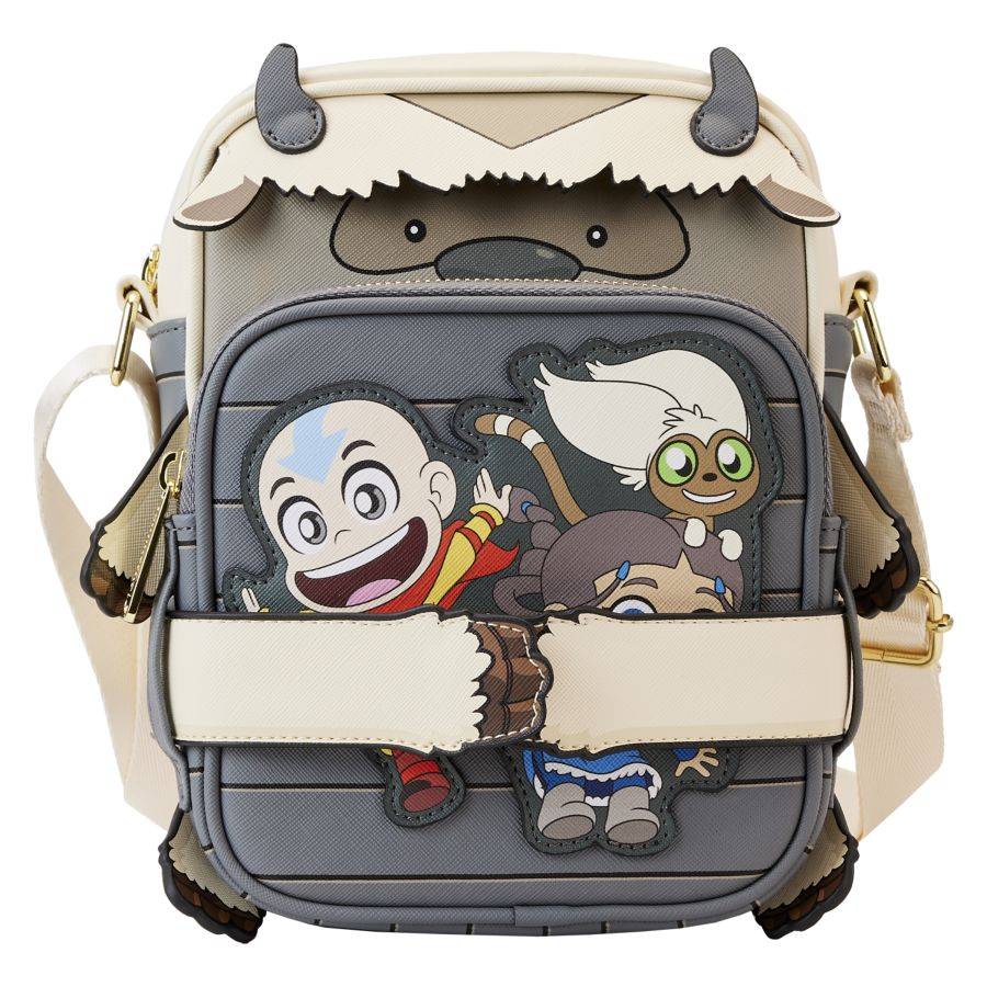 Pop Weasel Image of Avatar: The Last Airbender - Appa Cosplay Crossbuddy Bag - Loungefly - Bags, Wallets & Purses - Image - Pop Weasel