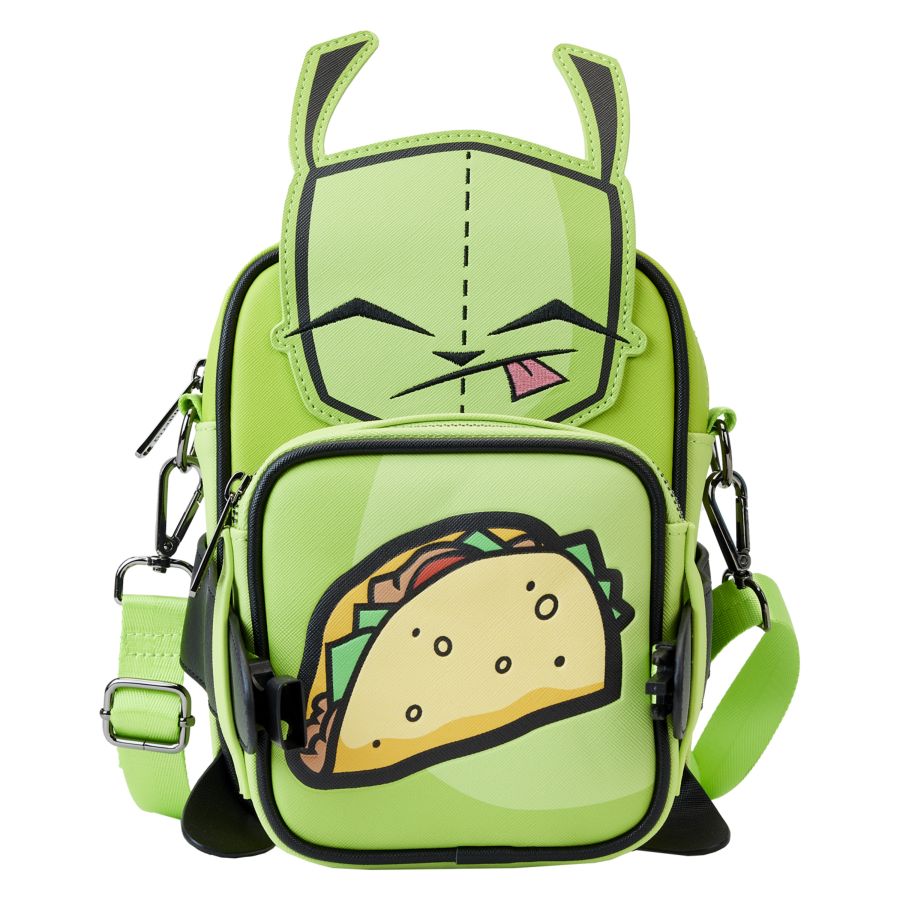 Pop Weasel - Image 2 of Invader Zim - Gir Cosplay Crossbuddies Bag - Loungefly