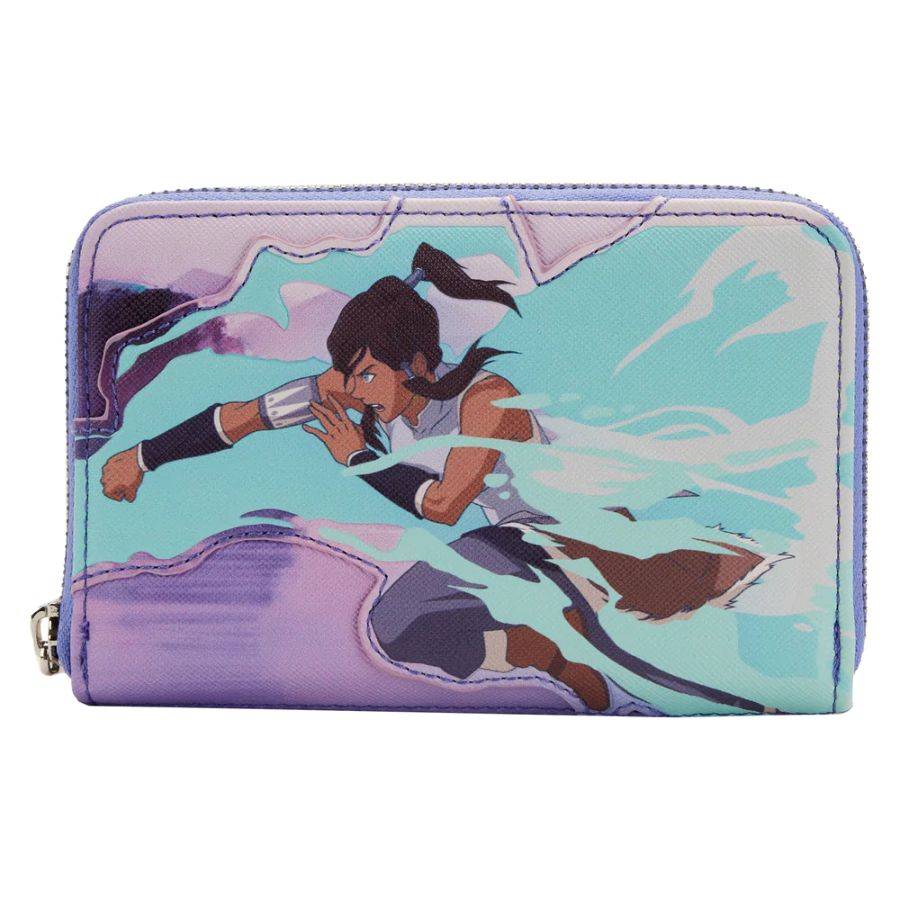 Pop Weasel Image of Legend of Korra - Team Korra Zip Purse - Loungefly - Bags, Wallets & Purses - Image - Pop Weasel