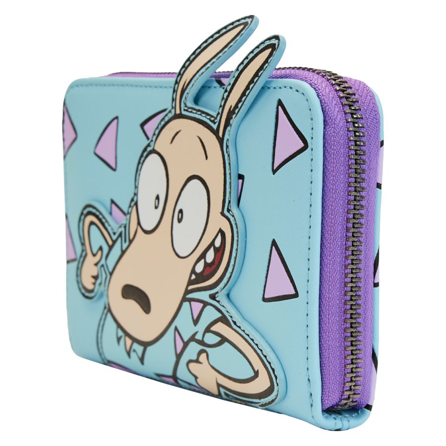 Pop Weasel - Image 2 of Rocko's Modern Life - Zip Around Purse - Loungefly - Bags, Wallets & Purses - Image - Pop Weasel