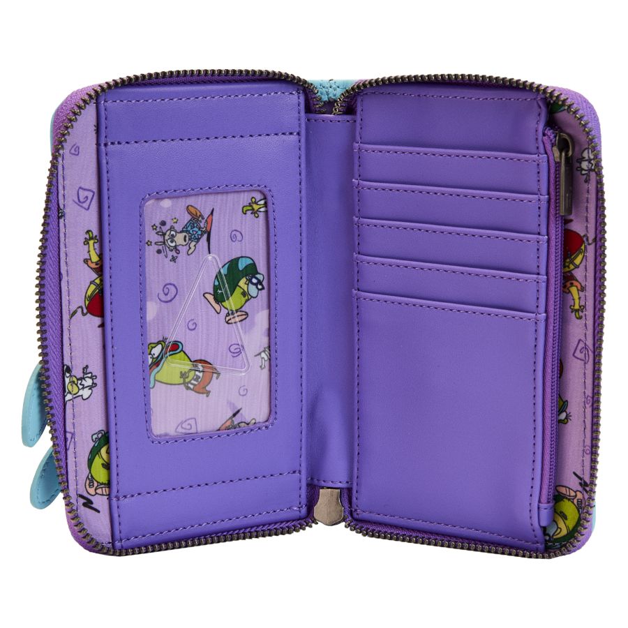 Pop Weasel - Image 4 of Rocko's Modern Life - Zip Around Purse - Loungefly - Bags, Wallets & Purses - Image - Pop Weasel