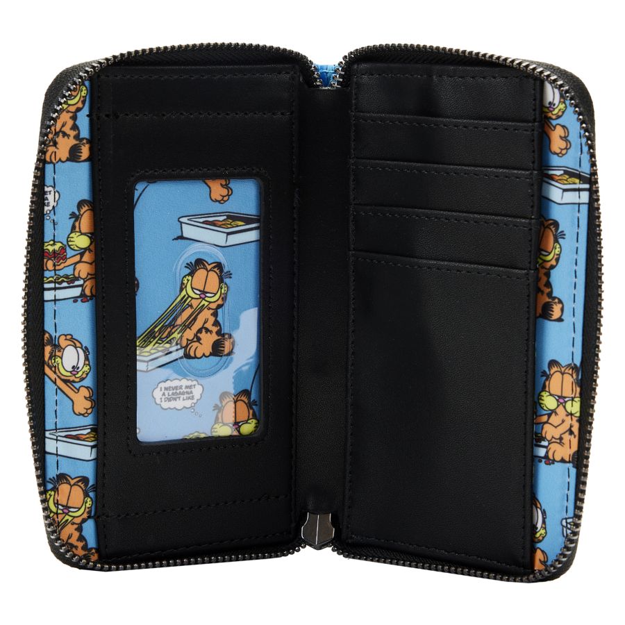 Pop Weasel - Image 4 of Garfield - Garfield Loves Lasagna Zip Around Purse - Loungefly - Bags, Wallets & Purses - Image - Pop Weasel