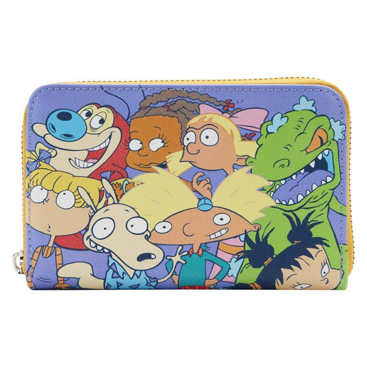 Pop Weasel Image of Nickelodeon - Nick 90's Zip Around Purse - Loungefly