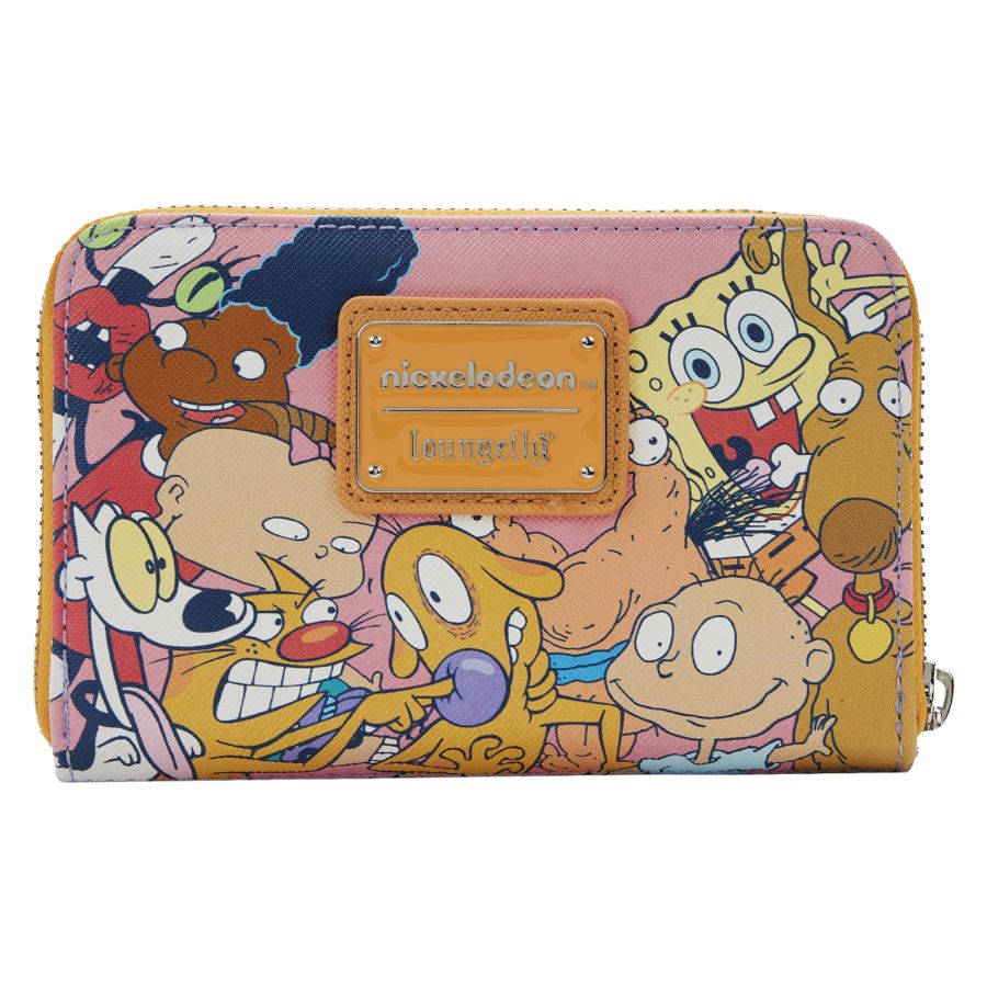 Pop Weasel - Image 3 of Nickelodeon - Nick 90's Zip Around Purse - Loungefly - Bags, Wallets & Purses - Image - Pop Weasel