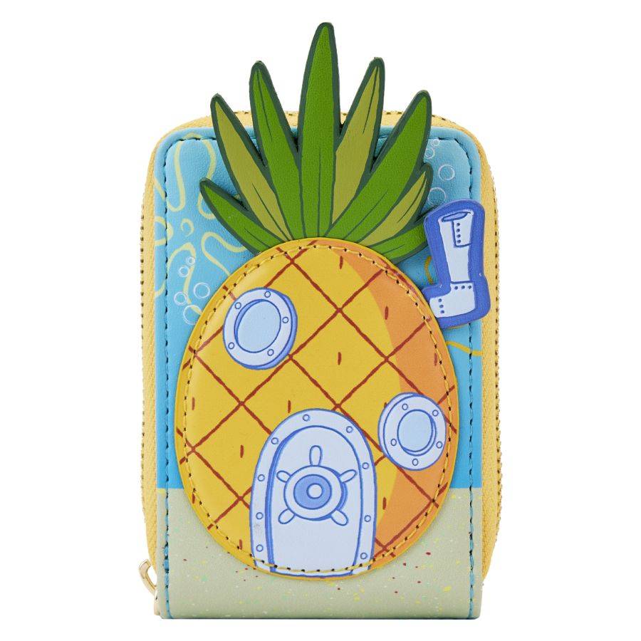 Pop Weasel Image of Spongebob Squarepants - Pineapple House Accordion Wallet - Loungefly - Bags, Wallets & Purses - Image - Pop Weasel