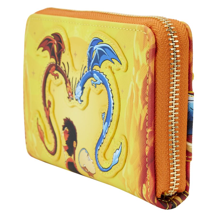 Pop Weasel - Image 2 of Avatar: The Last Airbender - The Fire Dance Zip Around Wallet - Loungefly - Bags, Wallets & Purses - Image - Pop Weasel