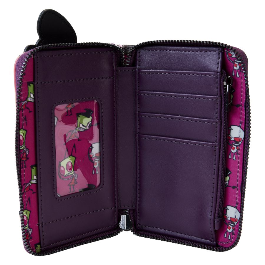 Pop Weasel - Image 4 of Invader Zim - Secret Lair Zip Around Wallet - Loungefly