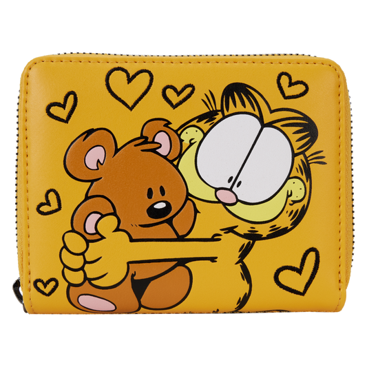 Pop Weasel Image of Nickelodeon - Garfield & Pooky Zip Wallet - Loungefly