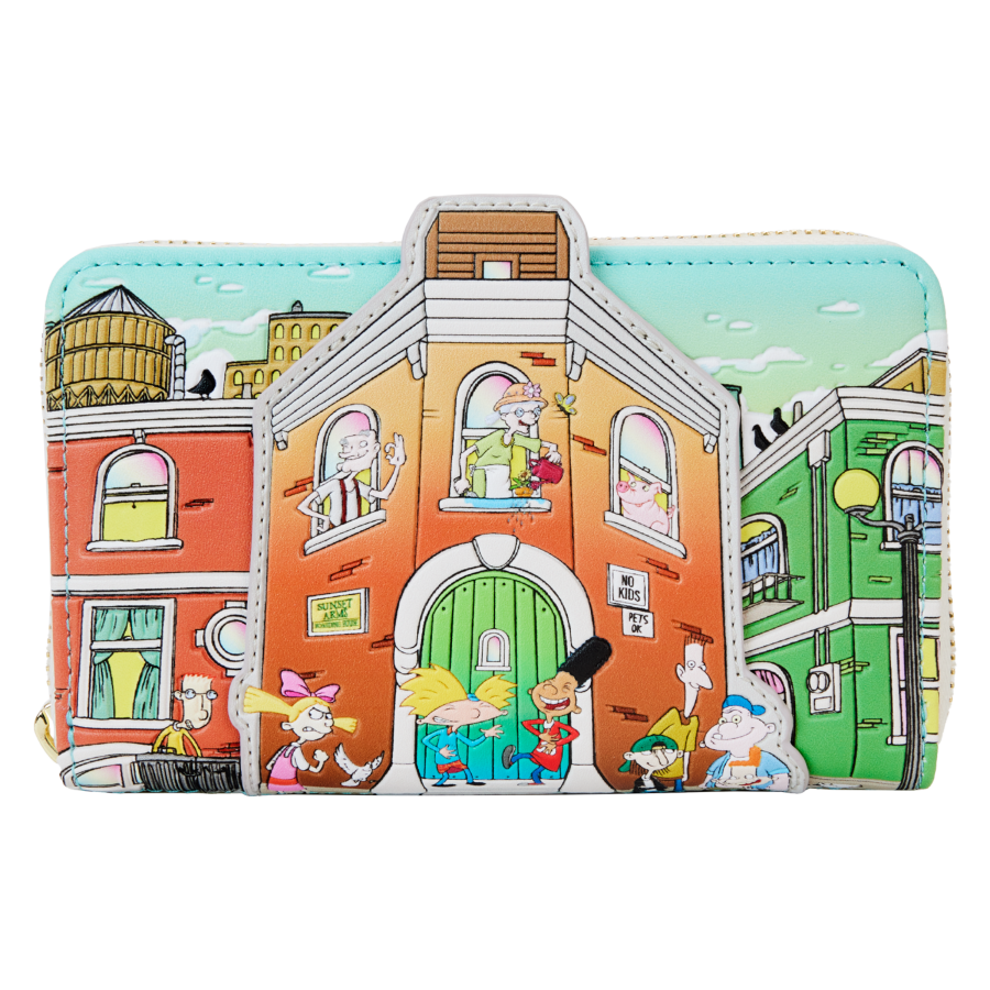 Hey Arnold - House Zip Around Wallet - Loungefly - Bags, Wallets & Purses - Image - Pop Weasel