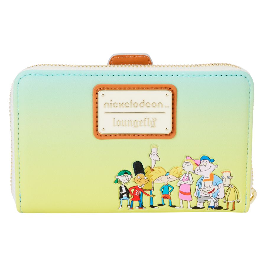 Image Pop Weasel - Image 3 of Hey Arnold - House Zip Around Wallet - Loungefly - Bags, Wallets & Purses - Image - Pop Weasel