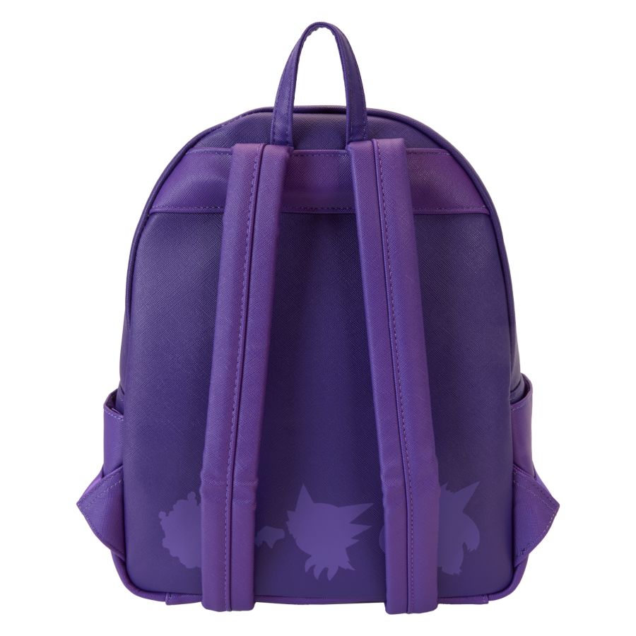 Image Pop Weasel - Image 5 of Pokemon - Gengar Evolution Triple Pocket Backpack - Loungefly - Bags, Wallets & Purses - Image - Pop Weasel