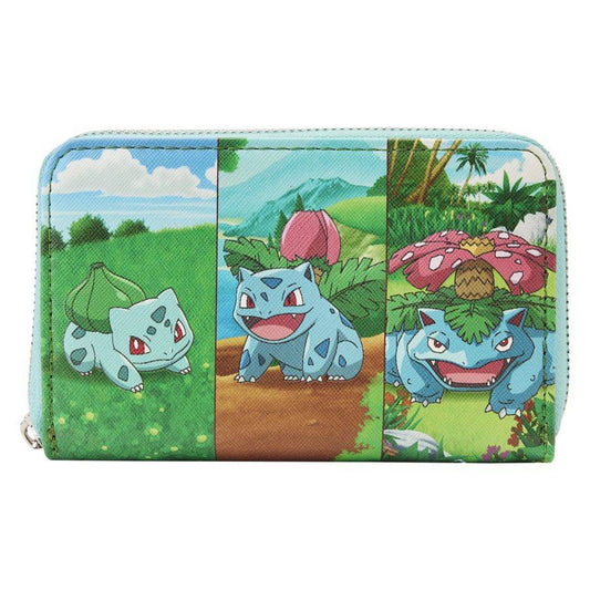 Pop Weasel Image of Pokemon - Bulbasaur Evolution Zip Wallet - Loungefly