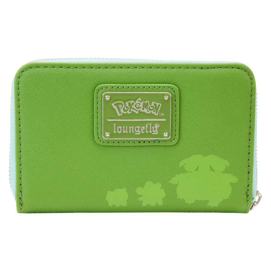 Pop Weasel - Image 3 of Pokemon - Bulbasaur Evolution Zip Wallet - Loungefly - Bags, Wallets & Purses - Image - Pop Weasel