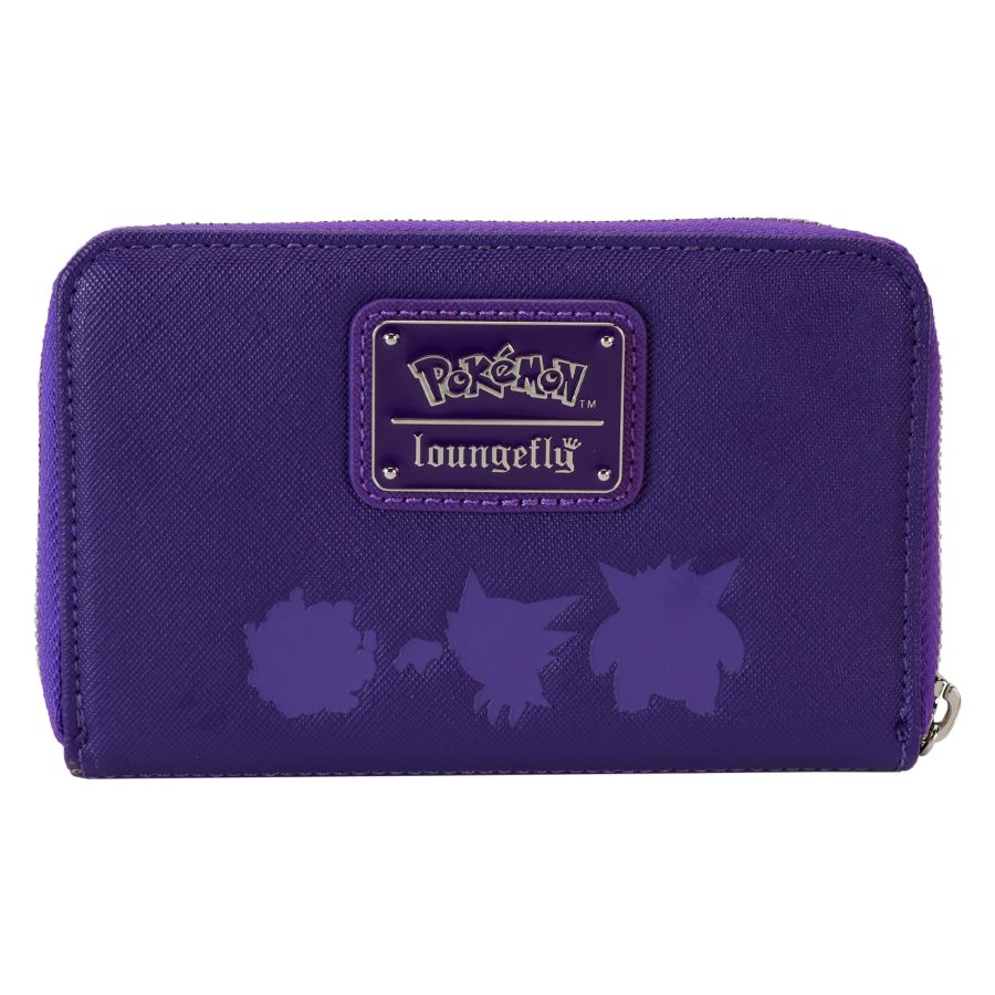 Image Pop Weasel - Image 4 of Pokemon - Gengar Evolution Zip Around Wallet - Loungefly - Bags, Wallets & Purses - Image - Pop Weasel