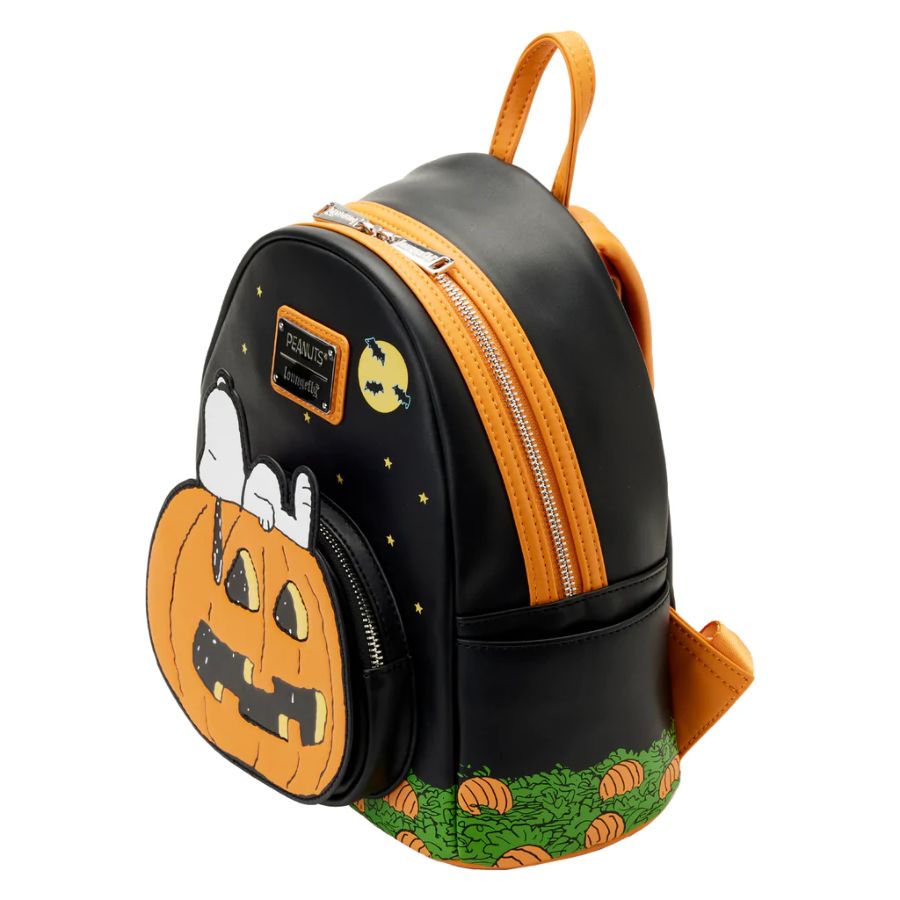 Pop Weasel - Image 2 of Peanuts - Great Pumpkin Snoopy Mini Backpack - Loungefly - Bags, Wallets & Purses - Image - Pop Weasel